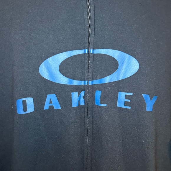 Oakley Iconic O logo ninja zip-up hoodie - Picture 2 of 7